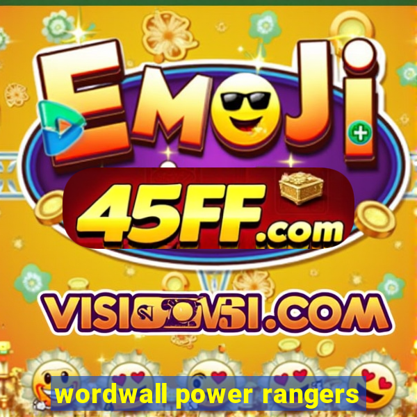 wordwall power rangers